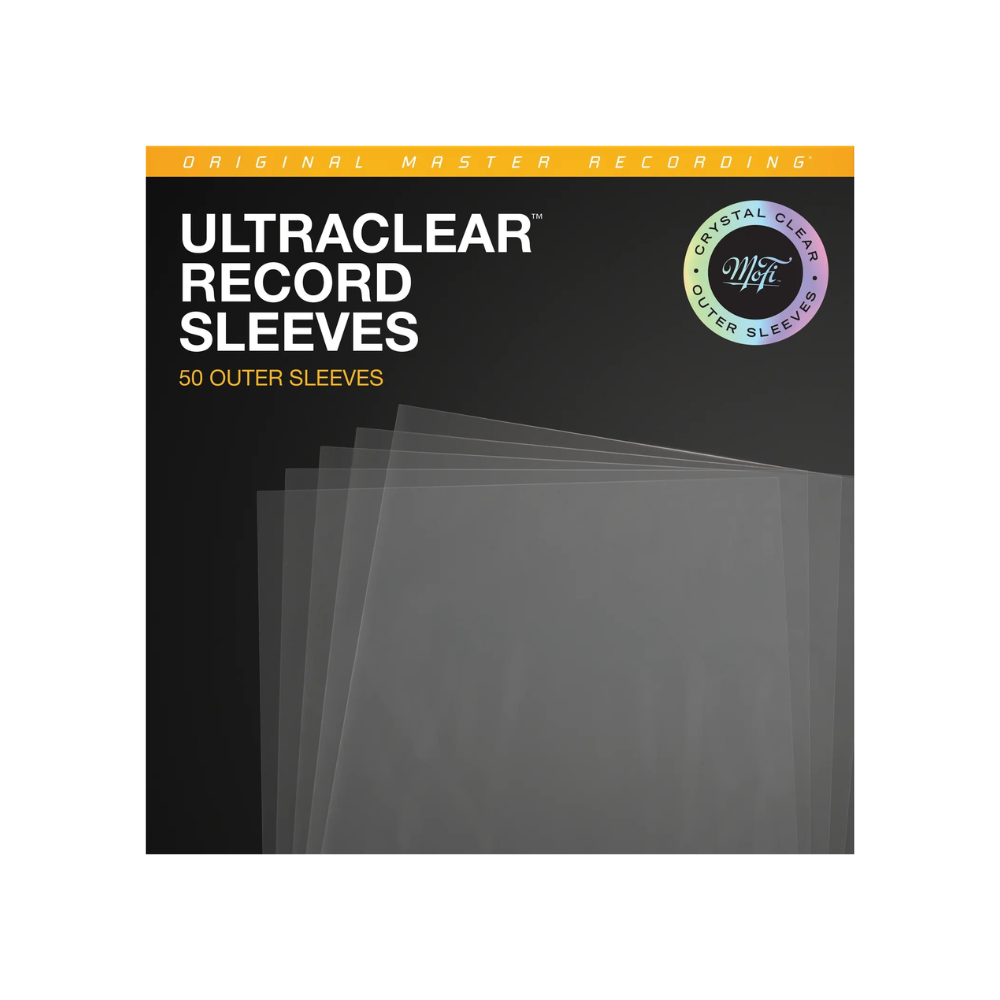 MoFi UltraClear Record Outer Sleeves (Pack of 50)
