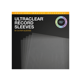 MoFi UltraClear Record Outer Sleeves (Pack of 50)